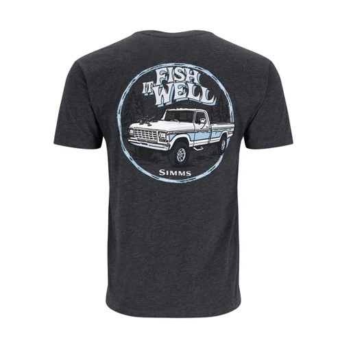 SIMMS FISH IT WELL TRUCK T-SHIRT - Image 2