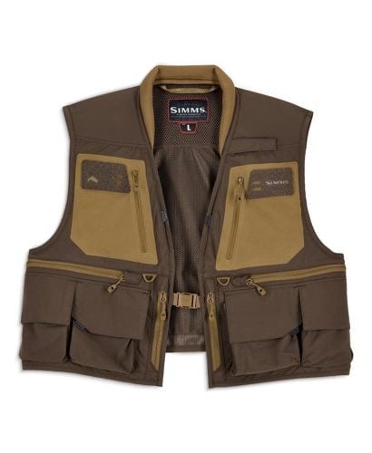 SIMMS HEADWATERS VEST - HICKORY 