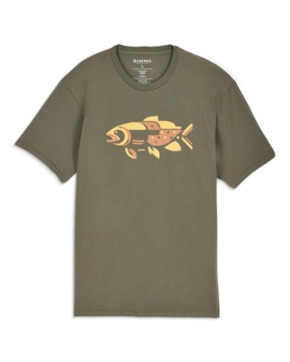 SIMMS MEN'S ABSTRACT FRESH T-SHIRT