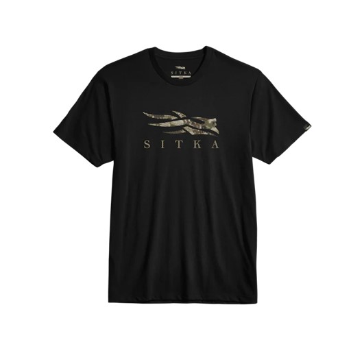 SITKA ICON OPTIFADE TEE - BLACK SUBALPINE 