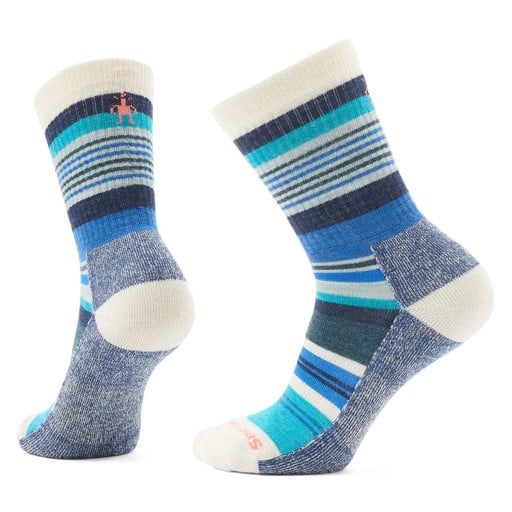 SMARTWOOL EVERYDAY JOVIANSPHERE CREW SOCKS - NATURAL 