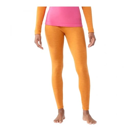 SMARTWOOL WOMEN'S CLASSIC THERMAL MERINO BOTTOMS - MARMALADE HEATHER