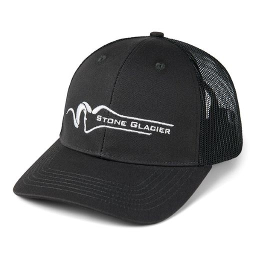 STONE GLACIER CLASSIC TRUCKER HAT - CHARCOAL