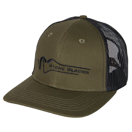 STONE GLACIER CLASSIC TRUCKER HAT - LODEN