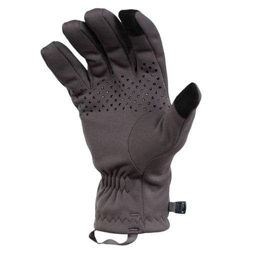 STONE GLACIER GRAUPEL FLEECE GLOVES - GRANITE GREY - Image 2
