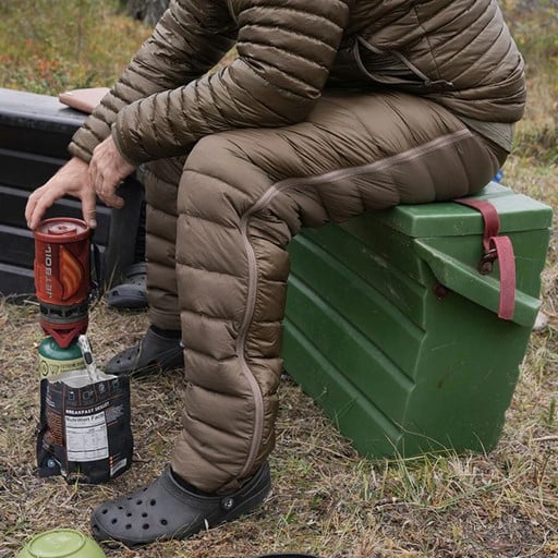 STONE GLACIER GRUMMAN DOWN PANT - MUSKEG - Image 3