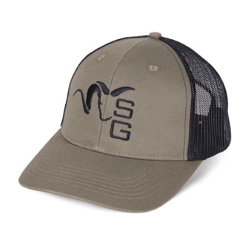 STONE GLACIER SG CENTERED RAM TRUCKER HAT - SAGE 