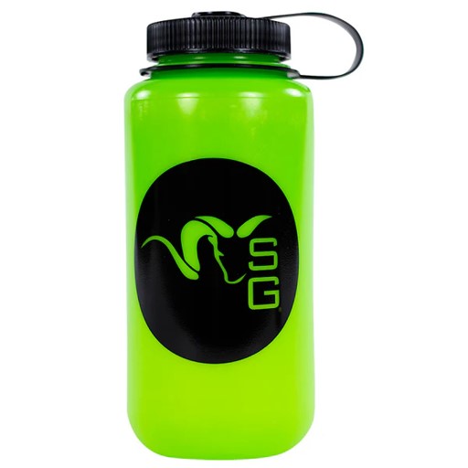 STONE GLACIER SG CIRCLE RAM 32 OZ NALGENE - LIME GREEN 