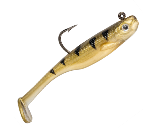 STRIKE KING HOMING MINNOW -  3" 1/4OZ - SUGAR DADDY - 3 PACK
