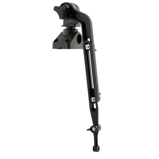 TRANSDUCER MOUNT WITH POST & SIDE DECK MOUNT