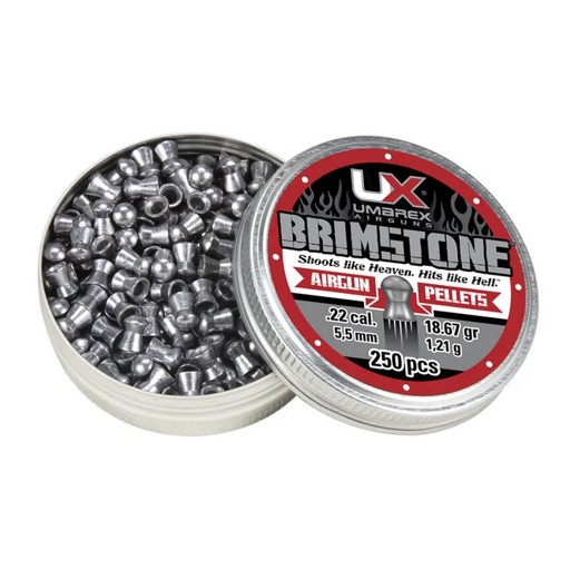 UMAREX BRIMESTONE .22 AIRGUN PELLETS