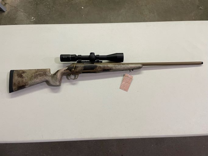 USED - BROWNING X-BOLT LR 6.5 CREEDMOOR 