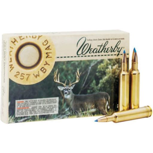 WEATHERBY SELECT PLUS 257 WBY 100GR TSX