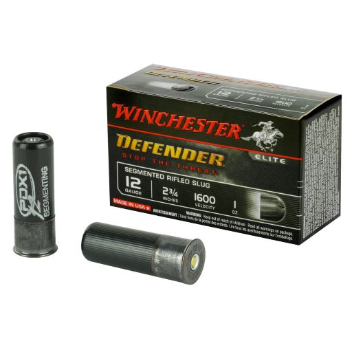 WINCHESTER DEFENDER SEGMENTED RIFLED SLUG 12 GA 2.75" 1 OZ 