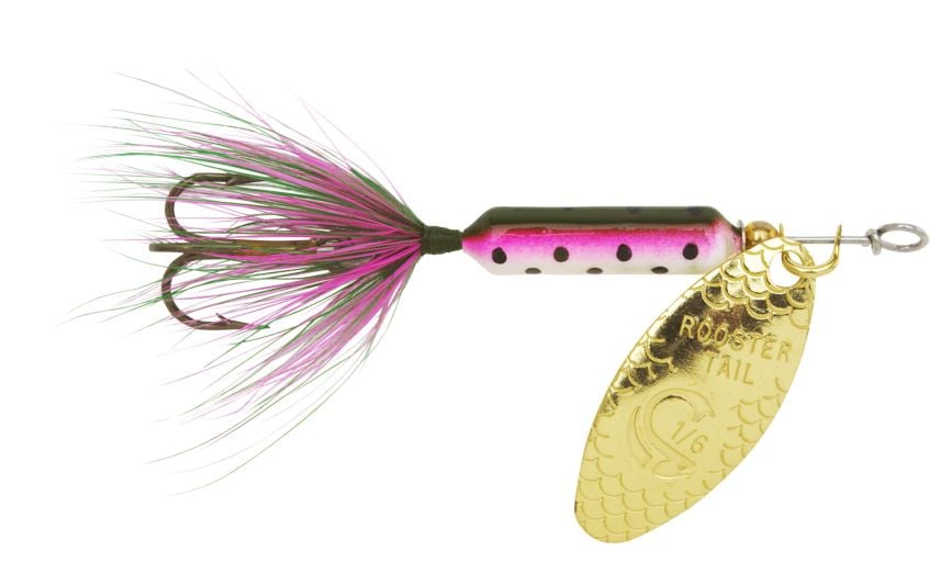 YAKIMA BAIT ROOSTER TAIL - 1 OZ - RAINBOW