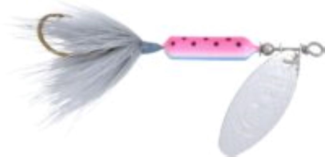 YAKIMA BAIT ROOSTER TAIL SINGLE HOOK - 1/16 OZ - RAINBOW FRY