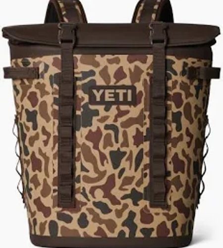YETI M20 BACKPACK SOFT COOLER - WETLANDS CAMO