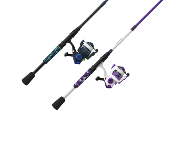 ZEBCO ROAM FISHING ROD - 12LB -  BLUE/GREEN